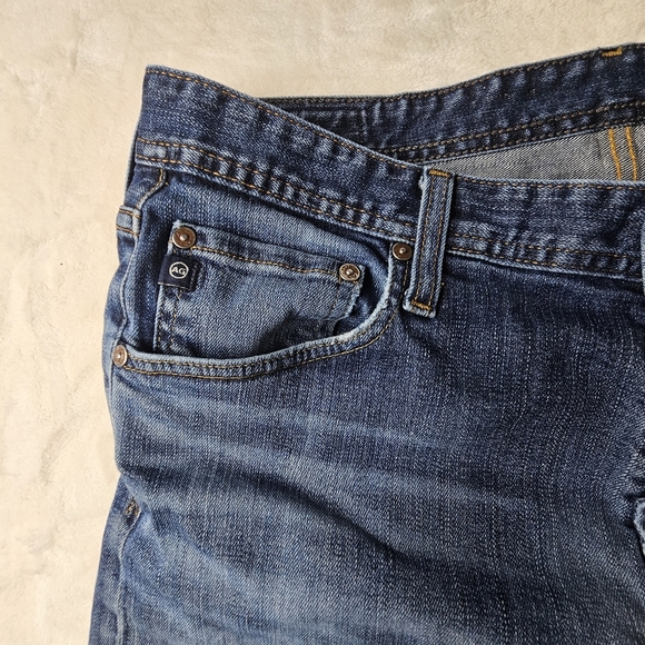 Adriano Goldschmied AG Denim Men’s Jeans 36x36 made in Mexico straight leg - Picture 7 of 15